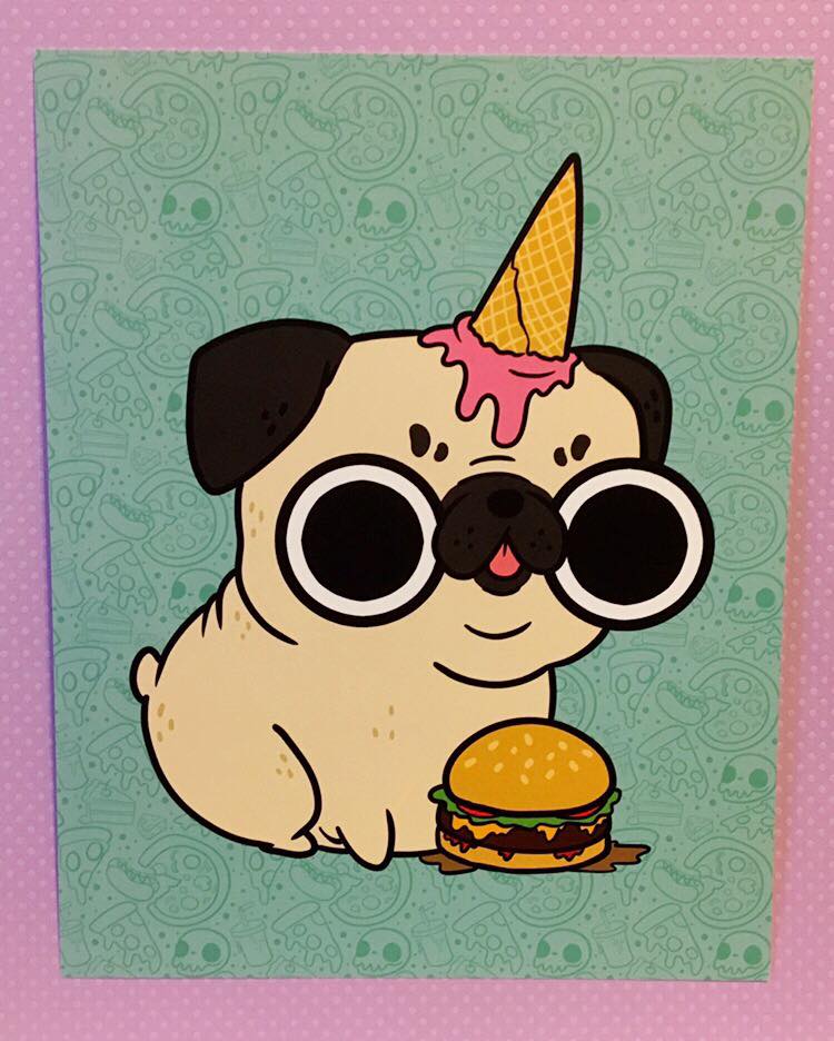 Ice best sale cream pug