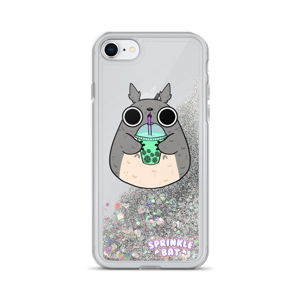 Totoro Liquid Glitter Phone Case – Sprinkle Bat Totoro Liquid Glitter Phone Case – Sprinkle Bat