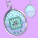 Sprinkle Bat Virtual Pet Keychain