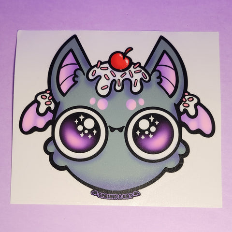 UV Sprinkle Bat Kawaii vinyl Decal