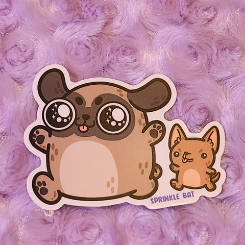 Ouija Pudding Pug and Pup pup Gremlin