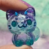 2 tone sparkle cat bat