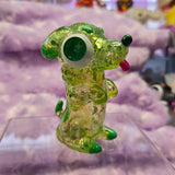 1st Weenie dog slime green