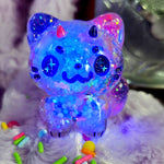 Candi Cat with gumball sprinkles and candy