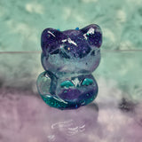 2 tone sparkle cat bat