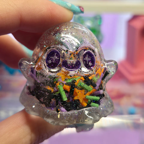 Spooky sprinkle stars glimdrop ghost