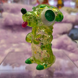 1st Weenie dog slime green