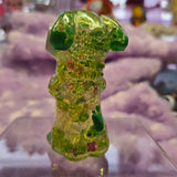 1st Weenie dog slime green