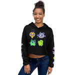 Virtual Pet Friends Crop Hoodie