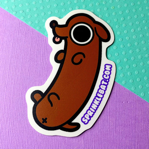 Sausage Weenie sticker