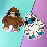 Yeti & Bigfoot Stickers