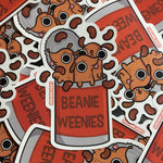 Beanie Weenie Sticker