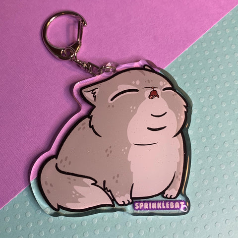 Screamin Chonk Keychain