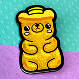 Honey Bear hard enamel pin