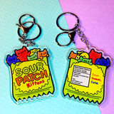 Sour Patch Kittens Keychain