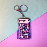Pills Shaker Keychain