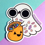 Candy Ghost Sticker