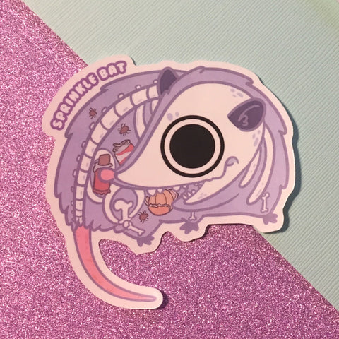 Possum ghost Sticker