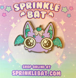 Sprinkle Bat Pin