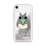 Totoro Liquid Glitter Phone Case