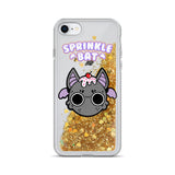 Sprinkle Bat Liquid Glitter Phone Case