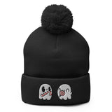 Holiday Spirit Pom-Pom Beanie