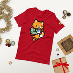 Coco Kitty Orange Short-Sleeve Unisex T-Shirt