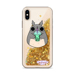 Totoro Liquid Glitter Phone Case