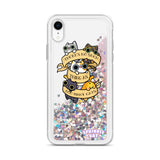 To Many Cats Liquid Glitter Phone Case