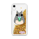 Totoro Liquid Glitter Phone Case