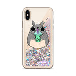 Totoro Liquid Glitter Phone Case