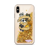 To Many Cats Liquid Glitter Phone Case