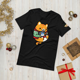 Coco Kitty Orange Short-Sleeve Unisex T-Shirt