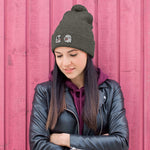 Holiday Spirit Pom-Pom Beanie