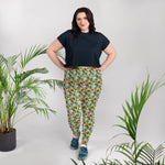 Holiday Print Plus Size Leggings