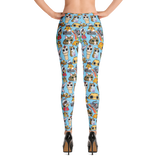 Kitty Print Leggings