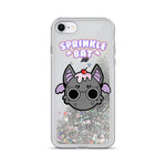 Sprinkle Bat Liquid Glitter Phone Case