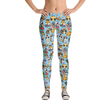 Kitty Print Leggings