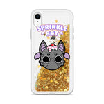 Sprinkle Bat Liquid Glitter Phone Case