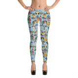 Kitty Print Leggings