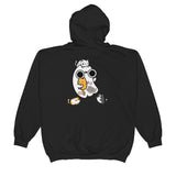 Ghost Loves Kitties Unisex  Zip Hoodie