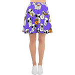 Ghost Foodie Skater Skirt
