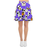 Ghost Foodie Skater Skirt