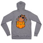 Halloweenie Unisex zip hoodie