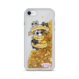 To Many Cats Liquid Glitter Phone Case
