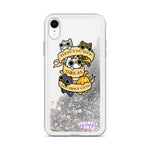 To Many Cats Liquid Glitter Phone Case