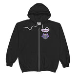 Ghost Loves Kitties Unisex  Zip Hoodie