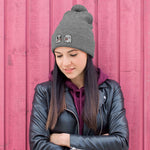 Holiday Spirit Pom-Pom Beanie