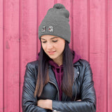 Holiday Spirit Pom-Pom Beanie