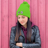 Holiday Spirit Pom-Pom Beanie